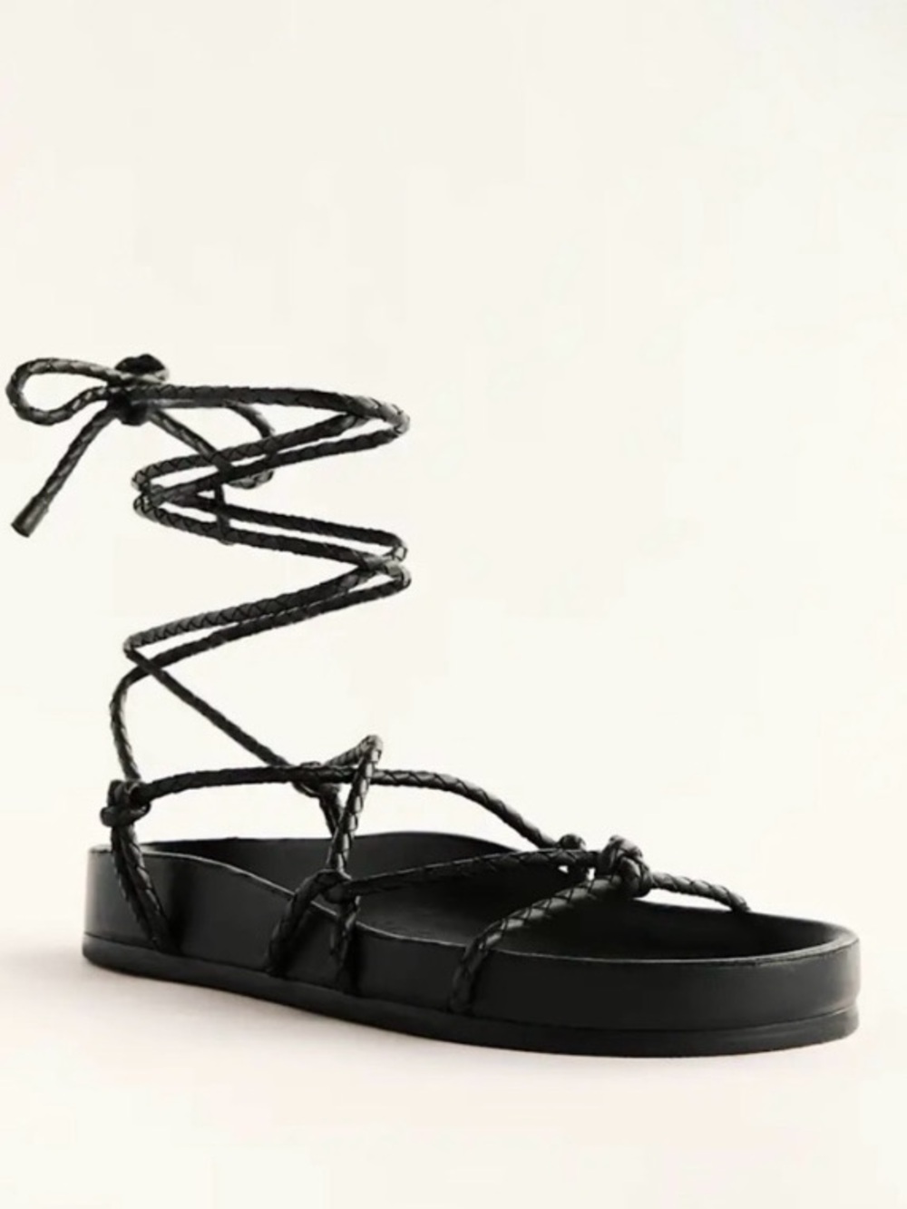 Reformation Margaux Braided Sandal